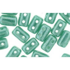 DG-7 Rulla бусины 3х5мм Luster - Opaque Turquoise (L63130) - 100гр