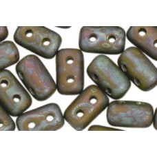 DG-7 Rulla бусины 3х5мм Matte Nebula - Opaque Olivine (S8C53410) - 100гр