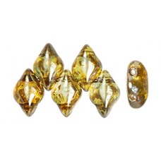 DG-7 GemDuo бусины 8х5мм Transparent - Rembrandt (RB00030) - 50гр