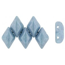 DG-7 GemDuo бусины 8х5мм Luster - Opaque Blue (LB03000) - 50гр