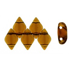 DG-7 GemDuo бусины 8х5мм Smoky Topaz (10230) - 50гр