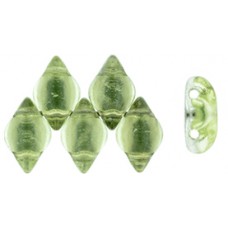 DG-7 GemDuo бусины 8х5мм Backlit - Pistachio (S11C027) - 50гр