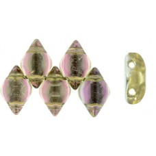 DG-7 GemDuo бусины 8х5мм Backlit - Peony (S11C031) - 50гр