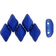 DG-7 GemDuo бусины 8х5мм Metalust - Matte - Crown Blue (24303) - 50гр