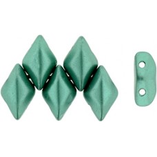 DG-7 GemDuo бусины 8х5мм Pearl Coat - Forest (25026AL) - 50гр