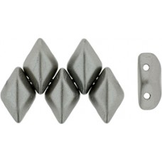 DG-7 GemDuo бусины 8х5мм Pearl Coat - Gray (25035AL) - 50гр