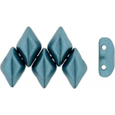 DG-7 GemDuo бусины 8х5мм Pearl Coat - Dk Teal (25043AL) - 50гр