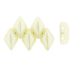 DG-7 GemDuo бусины 8х5мм Pearl Coat - Lt Cream (25110AL) - 50гр