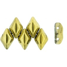 DG-7 GemDuo бусины 8х5мм Amber - Crystal (26441CR) - 50гр