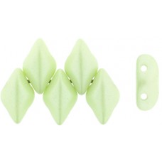 DG-7 GemDuo бусины 8х5мм Powdery - Pastel Lime (29315AL) - 50гр