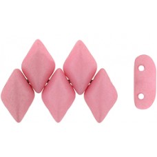 DG-7 GemDuo бусины 8х5мм Saturated Pink (29560AL) - 50гр