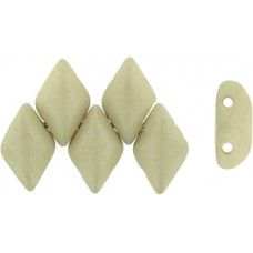 DG-7 GemDuo бусины 8х5мм Saturated Lt Olive (29564AL) - 50гр