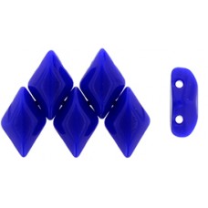 DG-7 GemDuo бусины 8х5мм Opaque Blue (33050) - 50гр