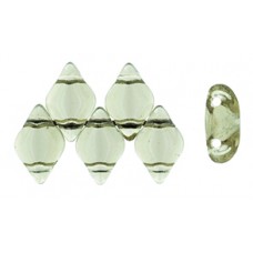 DG-7 GemDuo бусины 8х5мм Black Diamond (40010) - 50гр