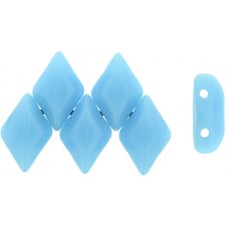 DG-7 GemDuo бусины 8х5мм Blue Turquoise (63030) - 50гр