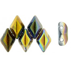 DG-7 GemDuo бусины 8х5мм Magic Line - Orange/Gray (95300CR) - 50гр