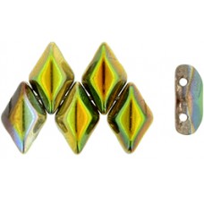 DG-7 GemDuo бусины 8х5мм Magic Line - Yellow/Brown (95400CR) - 50гр