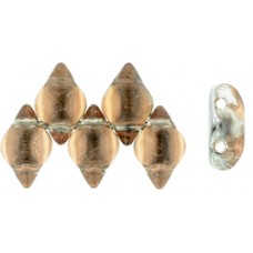 DG-7 GemDuo бусины 8х5мм Backlit - Peach (S11C27102) - 50гр