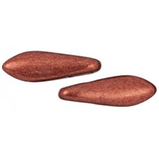 DG-10 Two Hole Daggers бусины 16х5мм Saturated Metallic Valiant Poppy (06B02) - 600шт