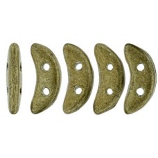 DG-9 Crescent бусины 10х3мм Saturated Metallic Antique Gold (77043CR) - 100гр