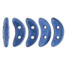 DG-9 Crescent бусины 10х3мм Metallic Suede - Blue (79031MJT) - 100гр