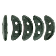 DG-9 Crescent бусины 10х3мм Metallic Suede - Dk Forest (79052MJT) - 100гр