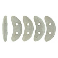 DG-9 Crescent бусины 10х3мм Opaque Lilac Gray (S0002WH) - 100гр