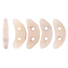 DG-9 Crescent бусины 10х3мм Milky Peach Echo (S0005AL) - 100гр
