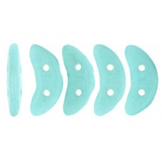 DG-9 Crescent бусины 10х3мм Opaque Limpet Shell (S0009WH) - 100гр