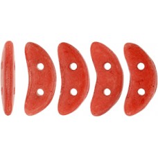 DG-9 Crescent бусины 10х3мм Opaque Aurora Red (S0016WH) - 100гр