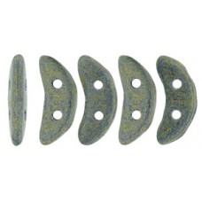 DG-9 Crescent бусины 10х3мм Pacifica - Poppy Seed (S1007WH) - 100гр