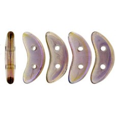 DG-9 Crescent бусины 10х3мм Luster Iris - Amethyst (S1C20060) - 100гр
