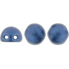 DG-9 Cabochon бусины 7мм Metallic Suede - Blue (79031MJT) - 50гр
