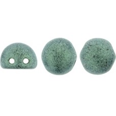 DG-9 Cabochon бусины 7мм Metallic Suede - Lt Green (79051MJT) - 50гр