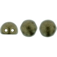 DG-9 Cabochon бусины 7мм Metallic Suede - Dk Green (79082MJT) - 50гр