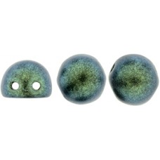 DG-9 Cabochon бусины 7мм Polychrome - Aqua Teal (94104JT) - 50гр