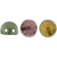 DG-9 Cabochon бусины 7мм Matte - Metallic Bronze Iris (K0164) - 50гр