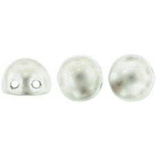 DG-9 Cabochon бусины 7мм Matte - Metallic Silver (K0170JT) - 50гр