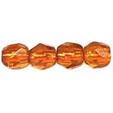DG-2 Граненые Бусины 3мм Dk Topaz - Copper-Lined (CL10100) - 1200шт