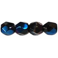 DG-2 Граненые Бусины 3мм Blue Iris - Jet (BR23980) - 1200шт