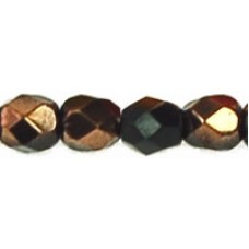 DG-2 Граненые Бусины 3мм Luster - Bronze 1/2/Jet (RR23980) - 1200шт