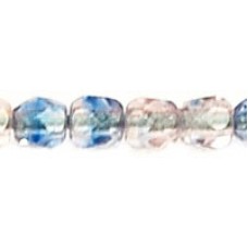 DG-2 Граненые Бусины 3мм Lt Pink/Blue (37701) - 1200шт