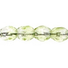 DG-2 Граненые Бусины 3мм Crystal/Lt Olivine (50231) - 1200шт