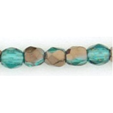 DG-2 Граненые Бусины 3мм Copper - Emerald (C50730) - 1200шт