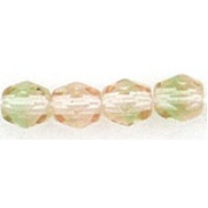 DG-2 Граненые Бусины 3мм Green/Pink (57701) - 1200шт