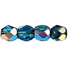 DG-2 Граненые Бусины 3мм Dk Aquamarine - Vitral (V60040) - 1200шт