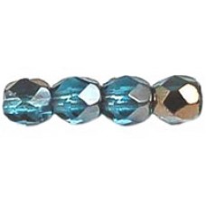 DG-2 Граненые Бусины 3мм Bronze Iris - Dk Aquamarine (ZR60040) - 1200шт