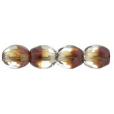 DG-2 Граненые Бусины 3мм Crystal/Garnet (90111) - 1200шт