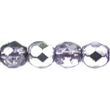 DG-3 Граненые Бусины 4мм Coated - 1/2 Silver/Violet (K2208CR) - 1200шт