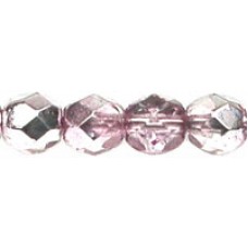 DG-3 Граненые Бусины 4мм Coated - 1/2 Silver/Plum (K2703CR) - 1200шт